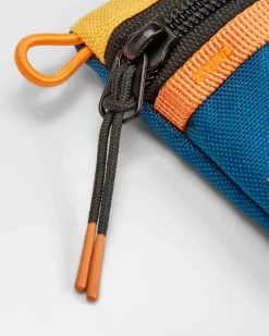 Wallets|Wallets|Passenger Biscuit Modular Clip On - Tidal Blue Orange Multi TidalBlueOrangeMulti