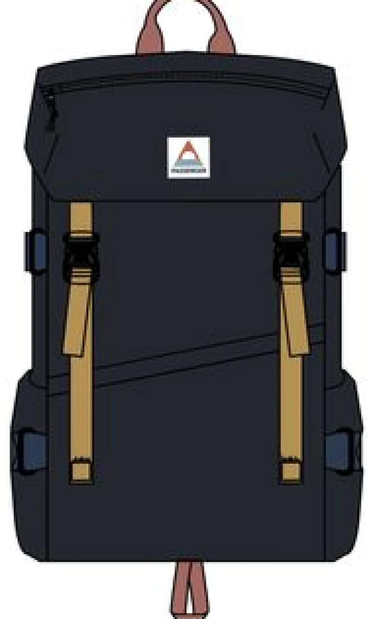Backpacks & Bags|Surf Accessories|Passenger Boondocker Recycled 26 Liter Backpack - Black/Multi Black/Multi