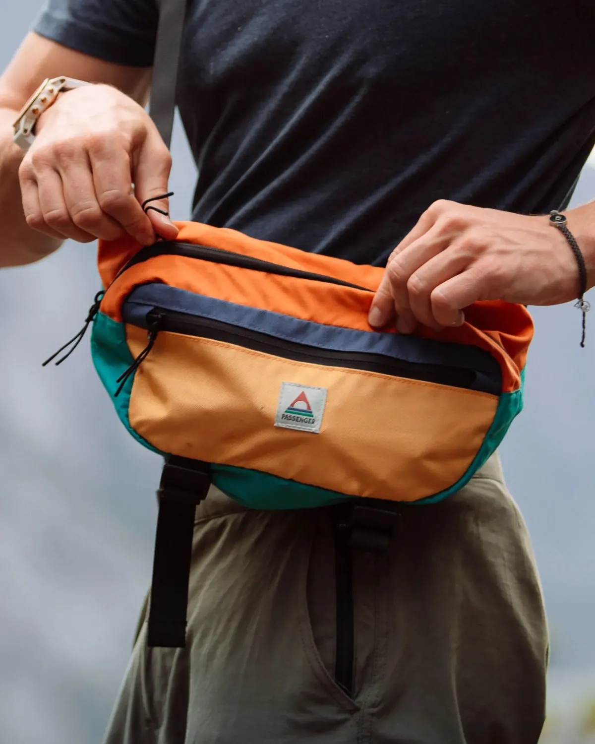 Backpacks & Bags|Backpacks & Bags|Passenger Boondocker Recycled Hip Pack - Multi- Color