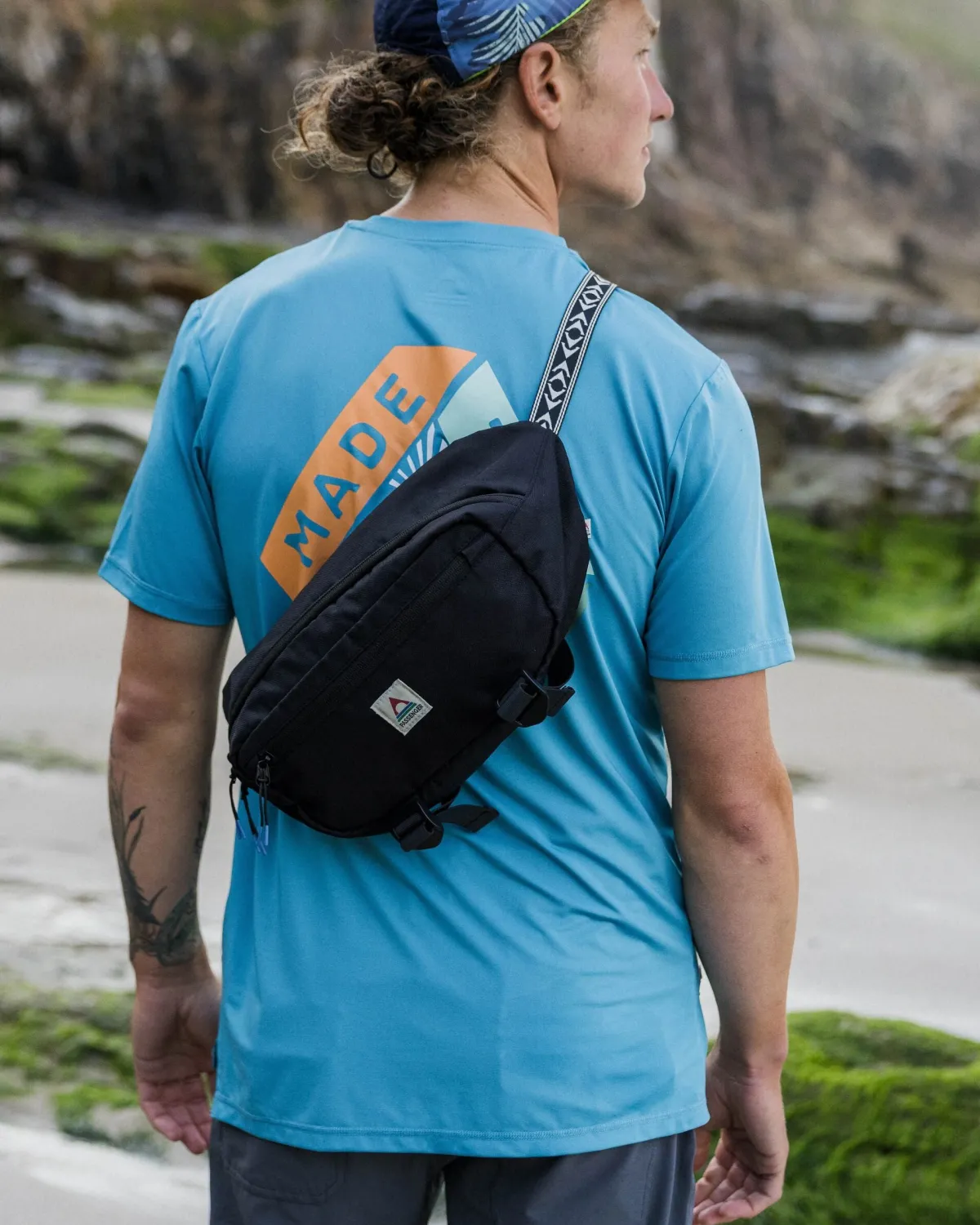 Backpacks & Bags|Backpacks & Bags|Passenger Boondocker Recycled Hip Pack - Black