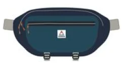 Backpacks & Bags|Backpacks & Bags|Passenger Boondocker Recycled Hip Pack - Tidal Blue TidalBlue