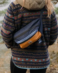 Backpacks & Bags|Hip Packs|Passenger Boondocker Recycled Hip Pack - Honey/Dark Denim/Rich Navy Honey/DarkDenim/RichNavy