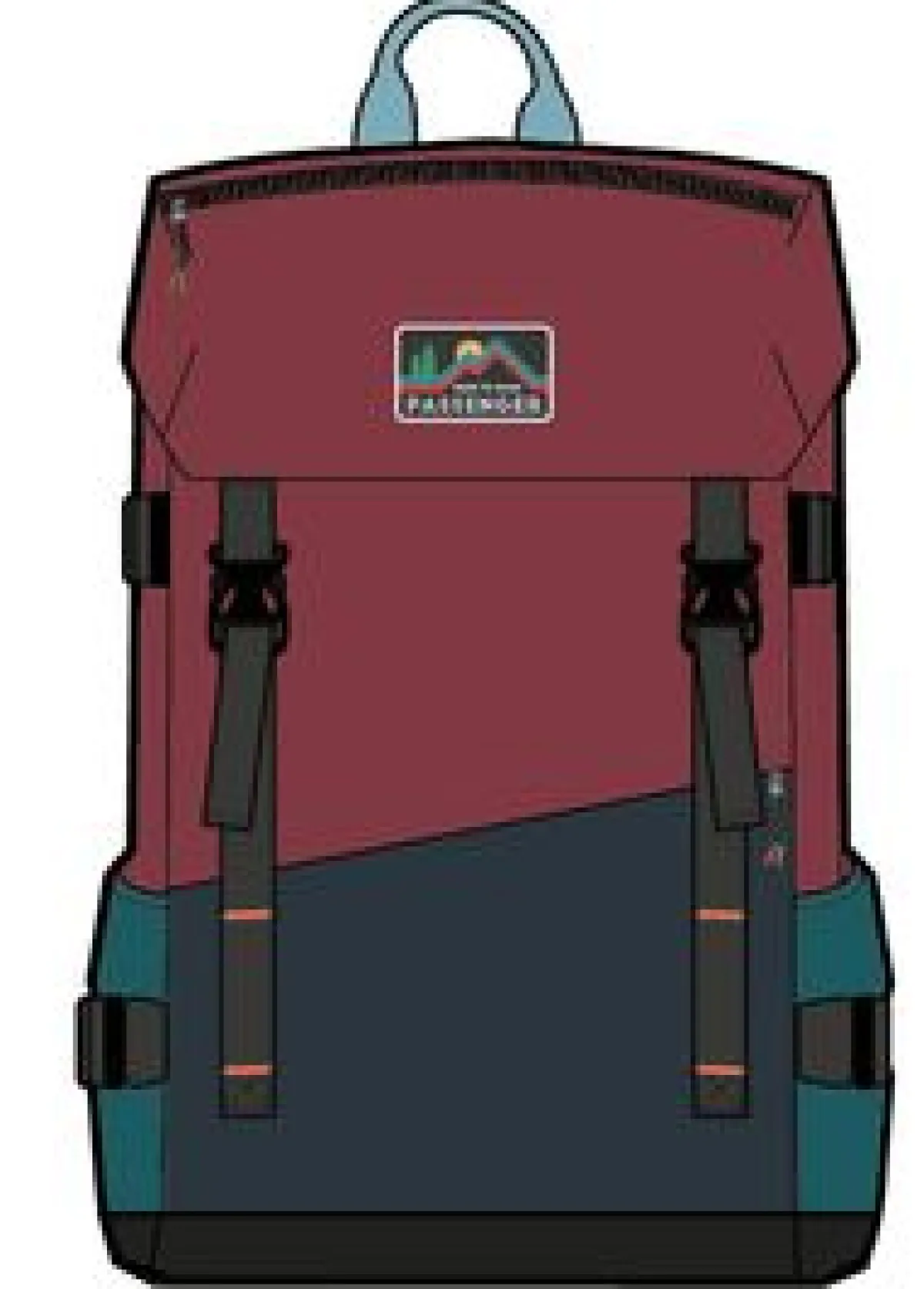 Surf Accessories|Surf Accessories|Passenger Boondocker Recycled 26L Backpack - Multi Color MultiColor