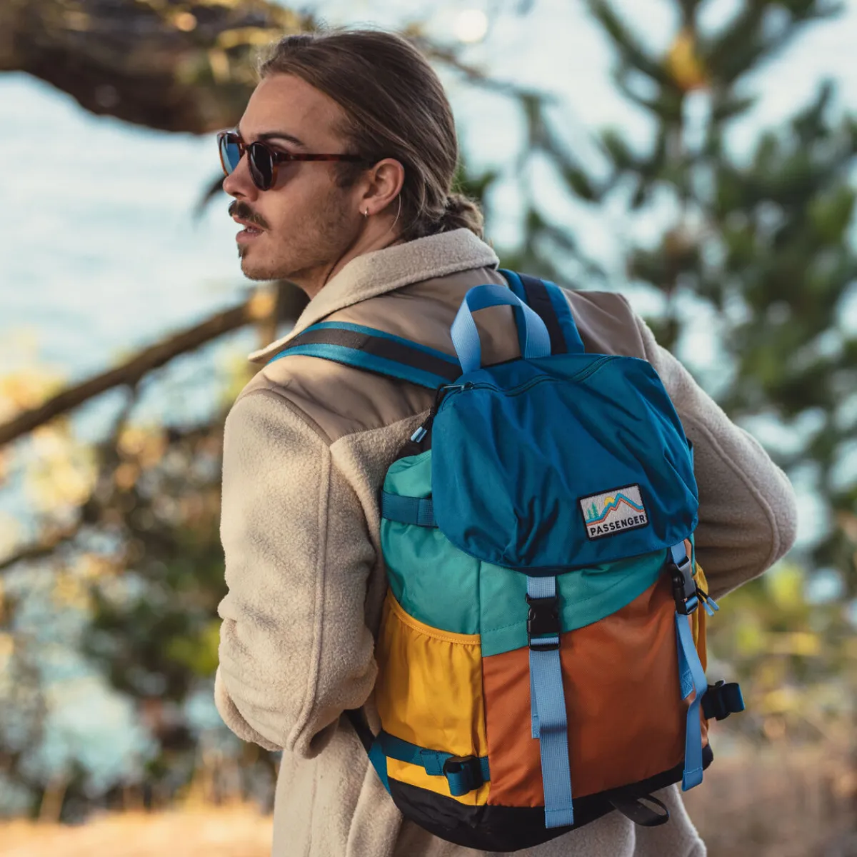 Surf Accessories|Surf Accessories|Passenger Boondocker Recycled 26L Backpack - Multi Color MultiColor