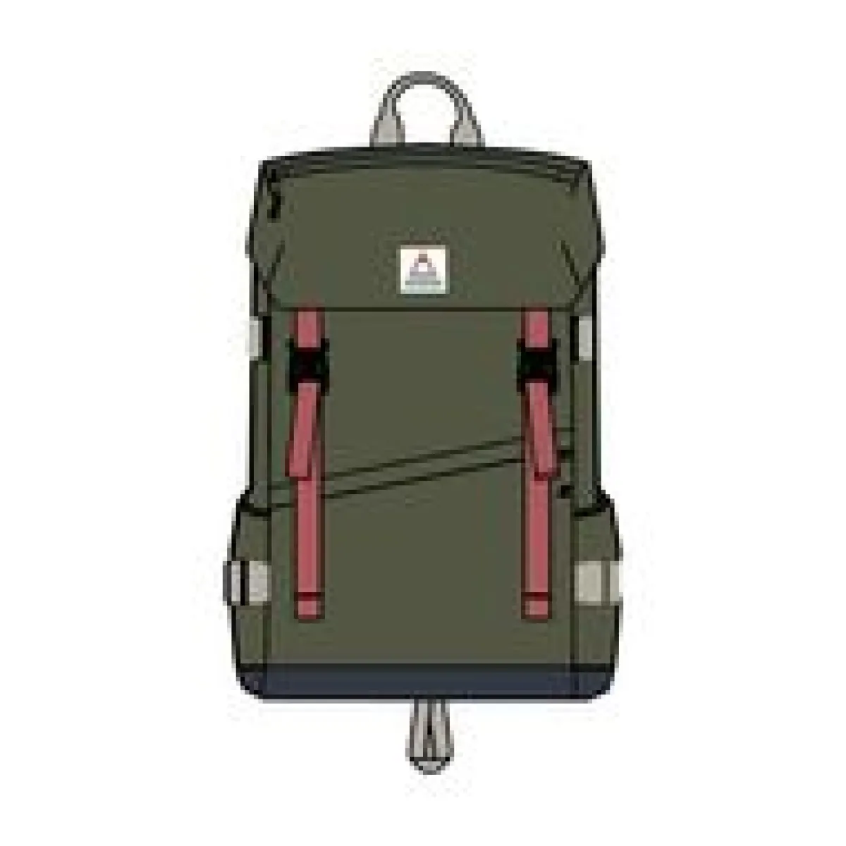 Backpacks & Bags|Backpacks|Passenger Boondocker Recycled 26L Backpack - Khaki Green KhakiGreen