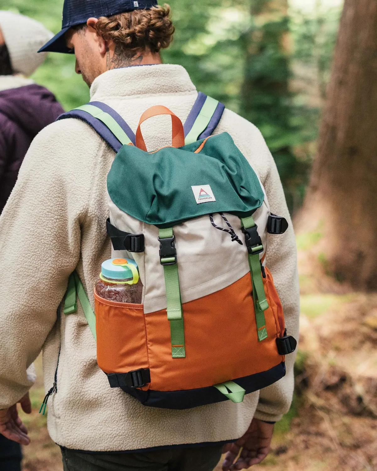 Backpacks & Bags|Surf Accessories|Passenger Boondocker Recycled 26L Backpack - Rain Forest Orange Multi RainForestOrangeMulti