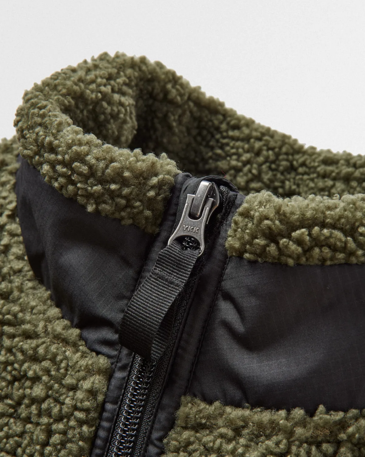 Fleece|Fleece|Passenger Born Explorer Recycled Polar-Lined Sherpa Fleece - Khaki Green KhakiGreen