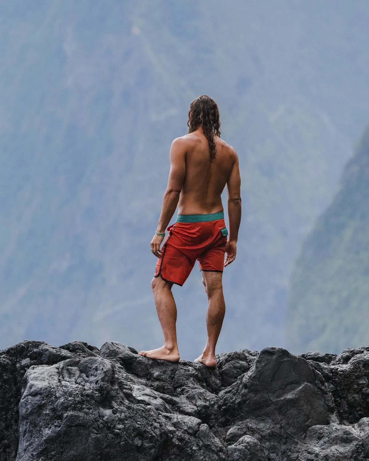 Shorts|Shorts|Passenger Breaks Recycled Boardshort - Burnt Orange BurntOrange
