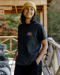 Tops & T-Shirts|Passenger Breathe Recycled Cotton T-Shirt - Black