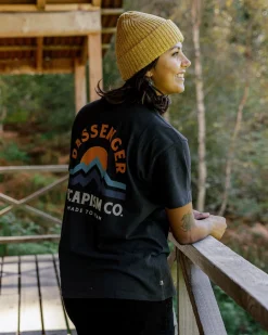 Tops & T-Shirts|Passenger Breathe Recycled Cotton T-Shirt - Black