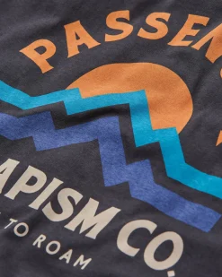 Tops & T-Shirts|Passenger Breathe Recycled Cotton T-Shirt - Black