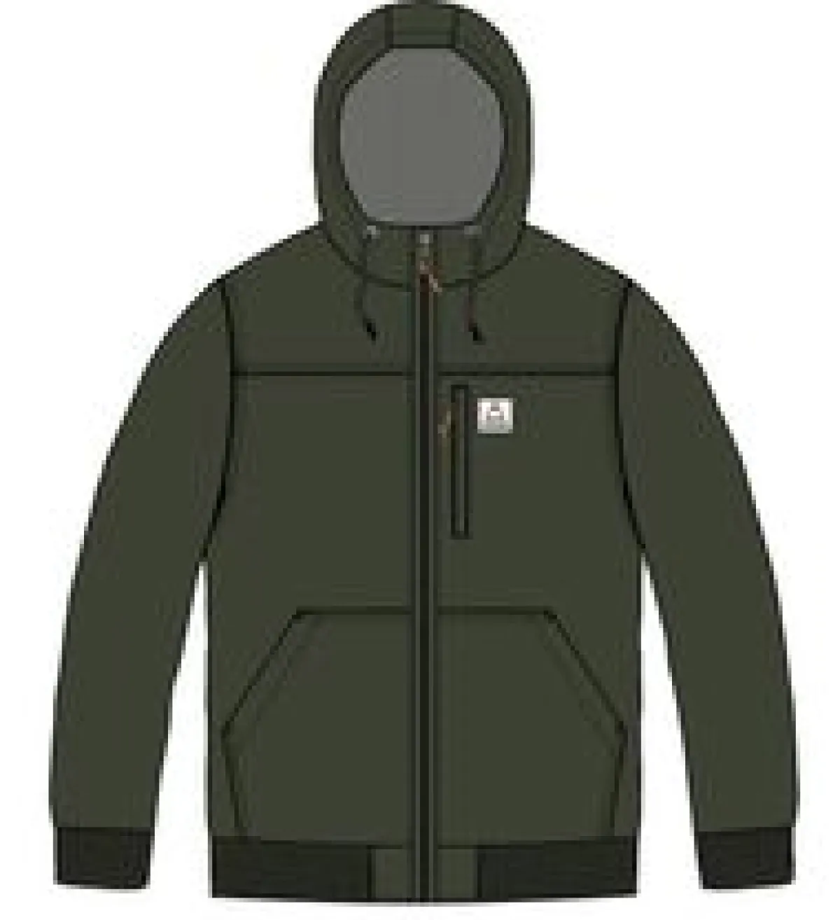Jackets|Passenger Bundoran Recycled Jacket - Fir Tree FirTree