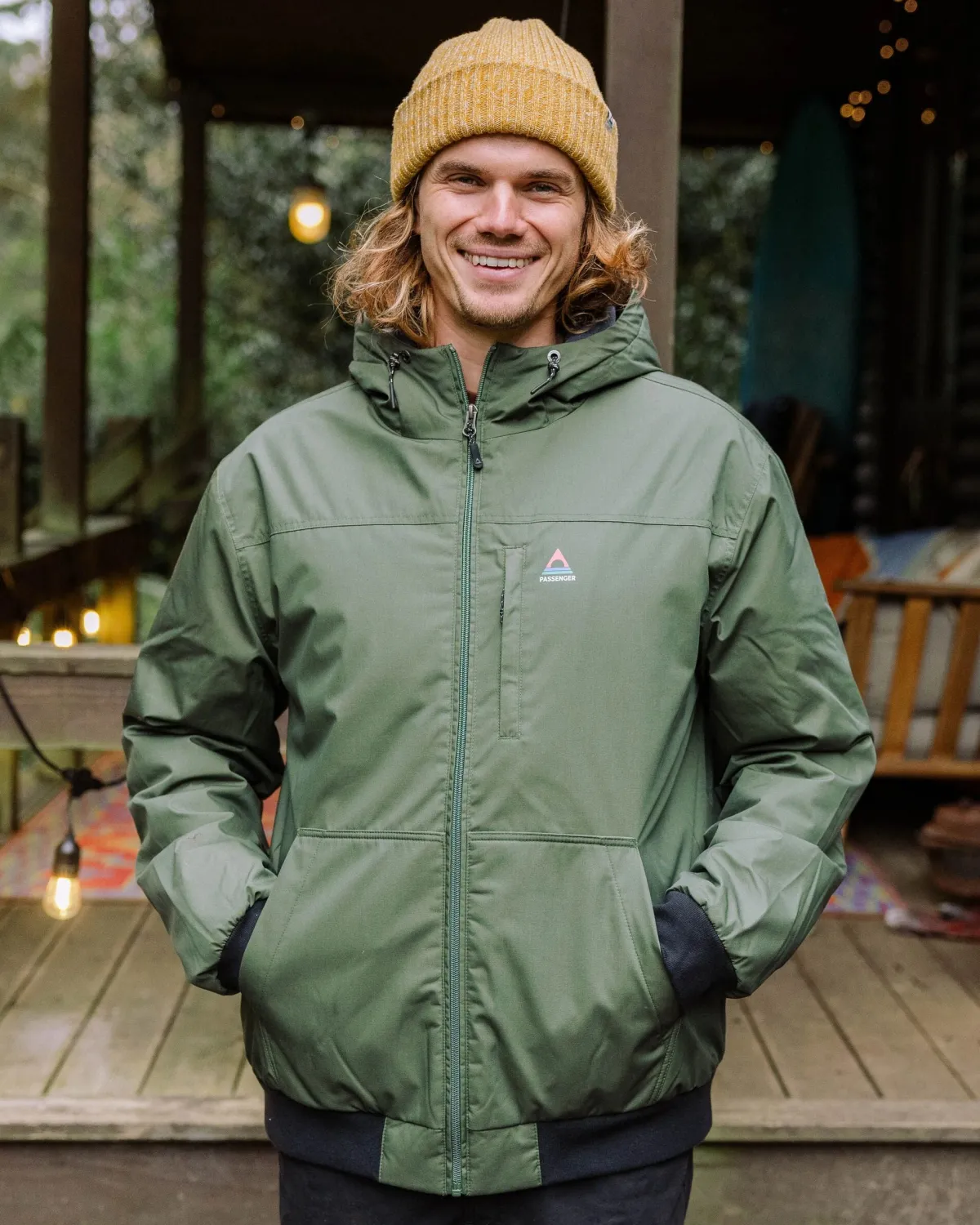 Jackets|Passenger Bundoran Recycled Jacket - Fir Tree FirTree