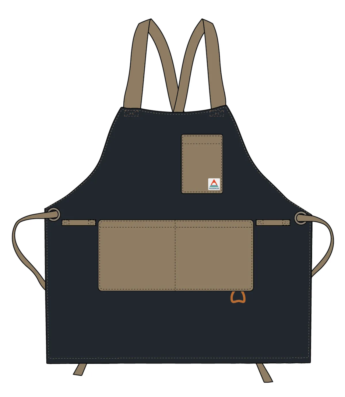 Outdoor Kitchenware|Passenger Campfire Recycled Cotton Apron CampfireRecycledCottonApron