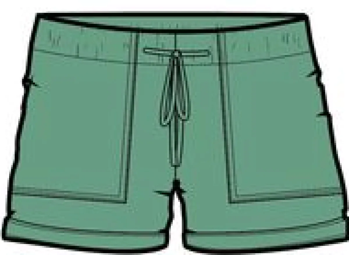 Shorts|Shorts|Passenger Carriso Organic Cotton Shorts - Green Spruce GreenSpruce