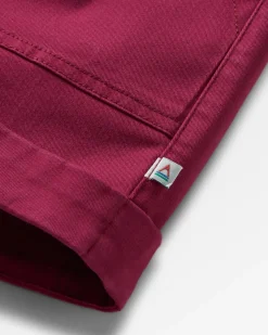 Shorts|Shorts|Passenger Carriso Organic Cotton Shorts - Cranberry