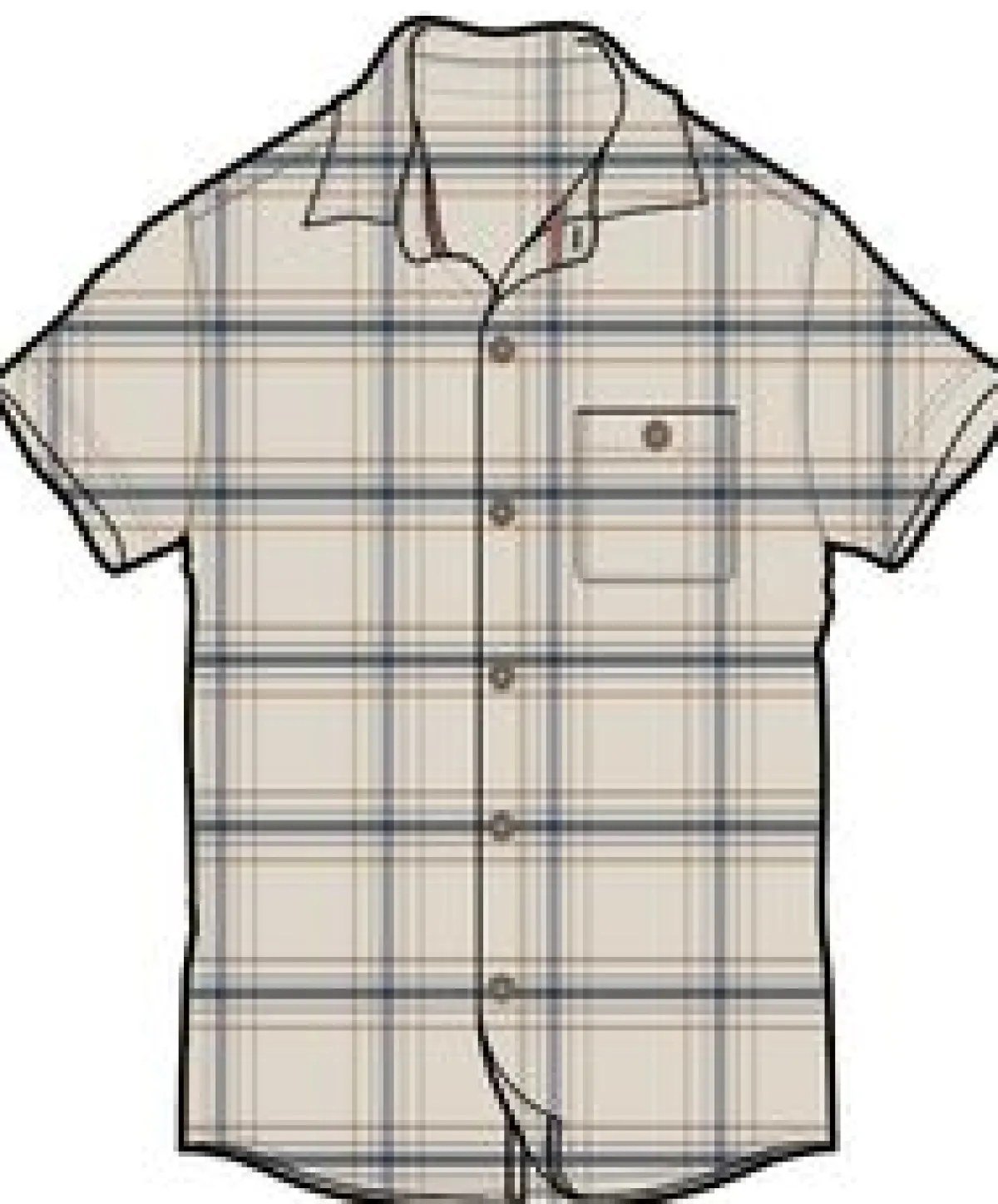 Shirts|Shirts|Passenger Chill Organic Cotton Check Long Sleeve Shirt - Birch