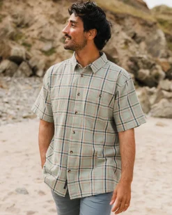 Shirts|Shirts|Passenger Chill Short Sleeve Shirt - Pistachio