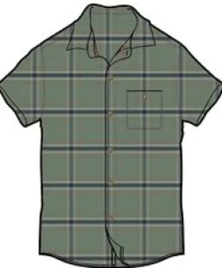Shirts|Shirts|Passenger Chill Short Sleeve Shirt - Pistachio