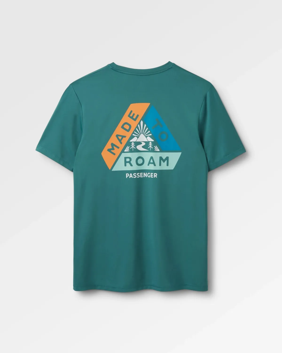 T-Shirts & Tank Tops|T-Shirts & Tank Tops|Passenger Classic Active Recycled T-Shirt - Deep Sea DeepSea