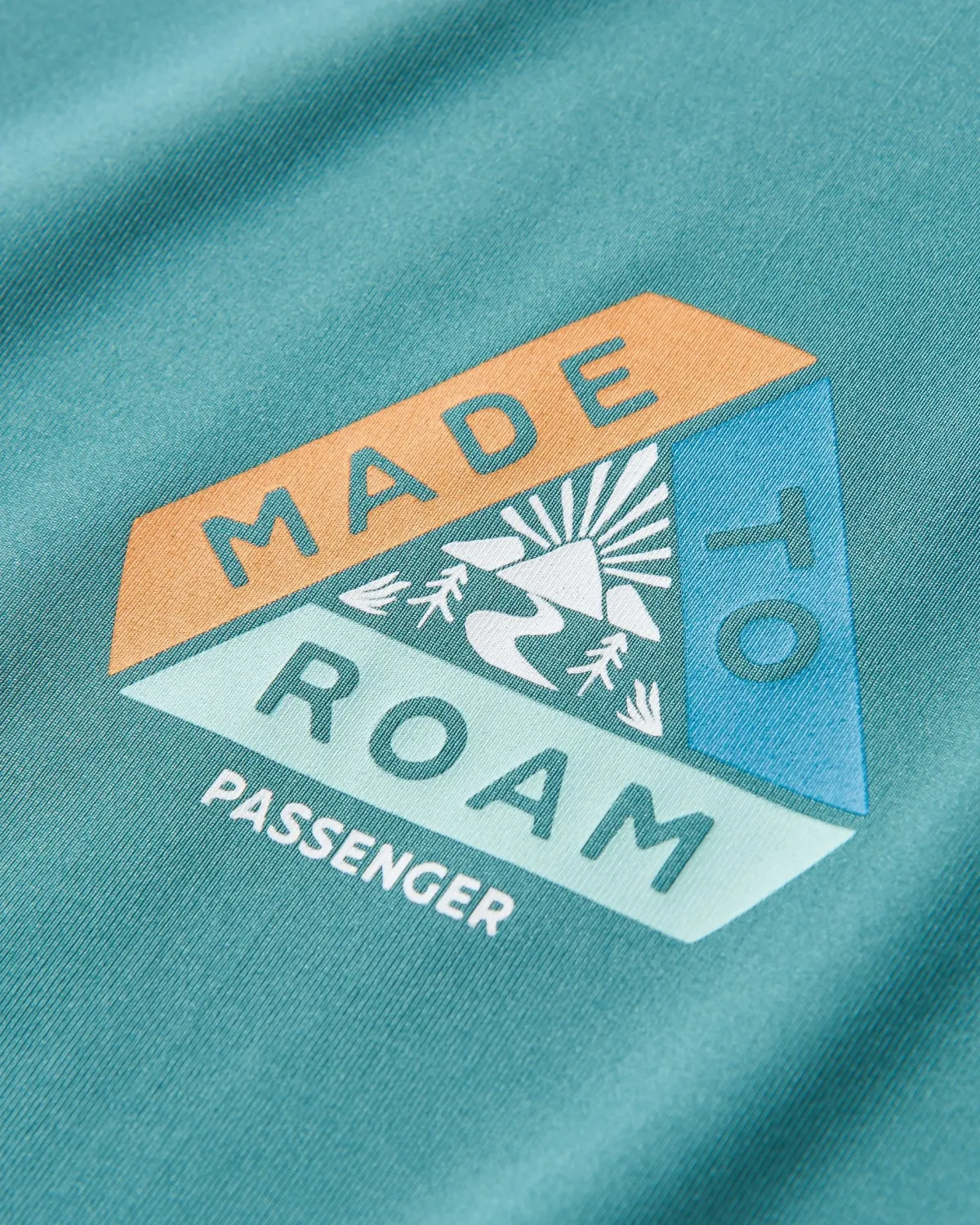 T-Shirts & Tank Tops|T-Shirts & Tank Tops|Passenger Classic Active Recycled T-Shirt - Deep Sea DeepSea