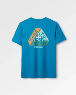 T-Shirts & Tank Tops|T-Shirts & Tank Tops|Passenger Classic Active Recycled T-Shirt - Blue Pool BluePool