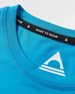 T-Shirts & Tank Tops|T-Shirts & Tank Tops|Passenger Classic Active Recycled T-Shirt - Blue Pool BluePool