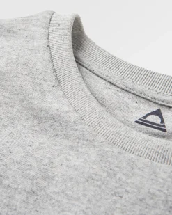 T-Shirts & Tank Tops|Passenger Classic Logo Recycled Cotton T-Shirt - Mid Gray Marl MidGrayMarl