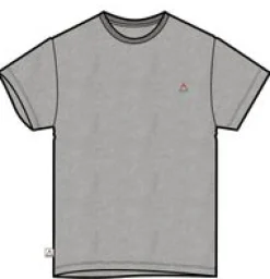 T-Shirts & Tank Tops|Passenger Classic Logo Recycled Cotton T-Shirt - Mid Gray Marl MidGrayMarl