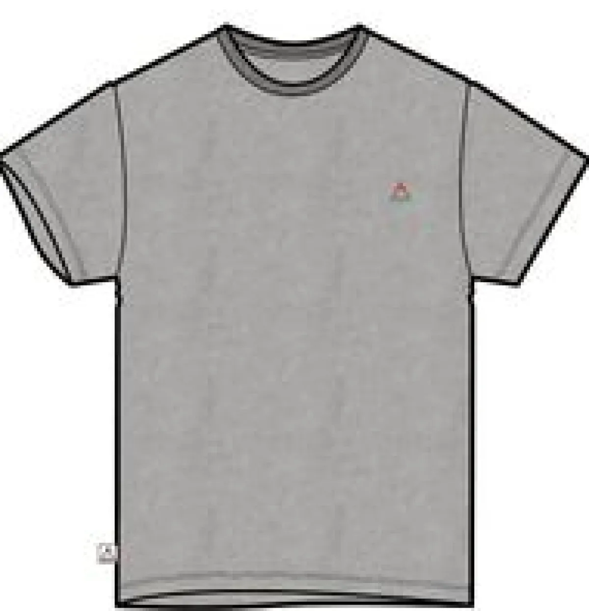 T-Shirts & Tank Tops|Passenger Classic Logo Recycled Cotton T-Shirt - Mid Gray Marl MidGrayMarl