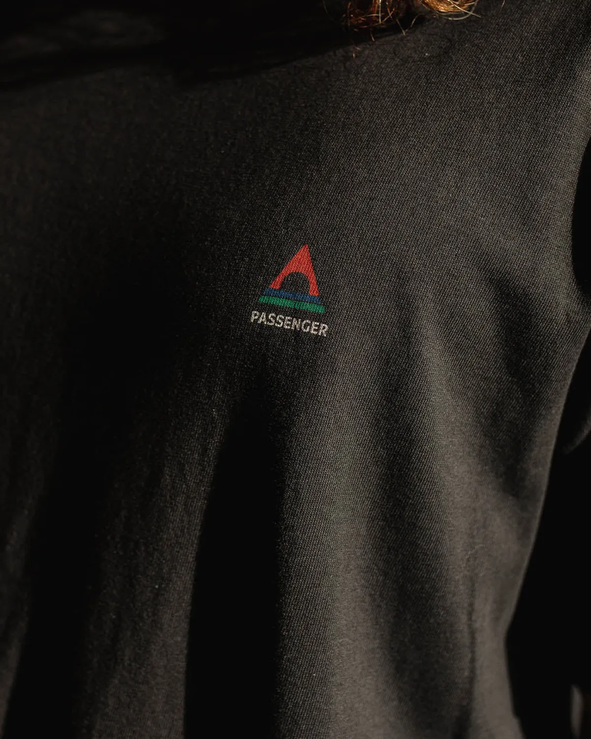 T-Shirts & Tank Tops|Passenger Classic Logo Recycled Cotton T-Shirt - Black