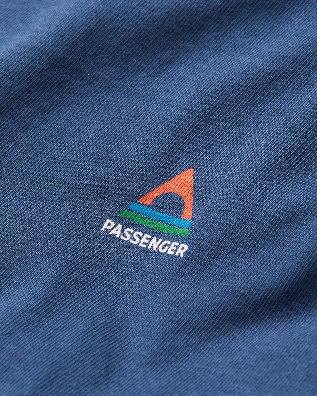 T-Shirts & Tank Tops|Passenger Classic Logo Recycled Cotton T-Shirt - Rich Navy RichNavy