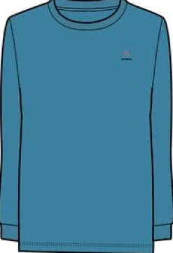 Tops & T-Shirts|T-Shirts & Tank Tops|Passenger Classic Recycled Cotton Long Sleeve T-Shirt - Bluejay
