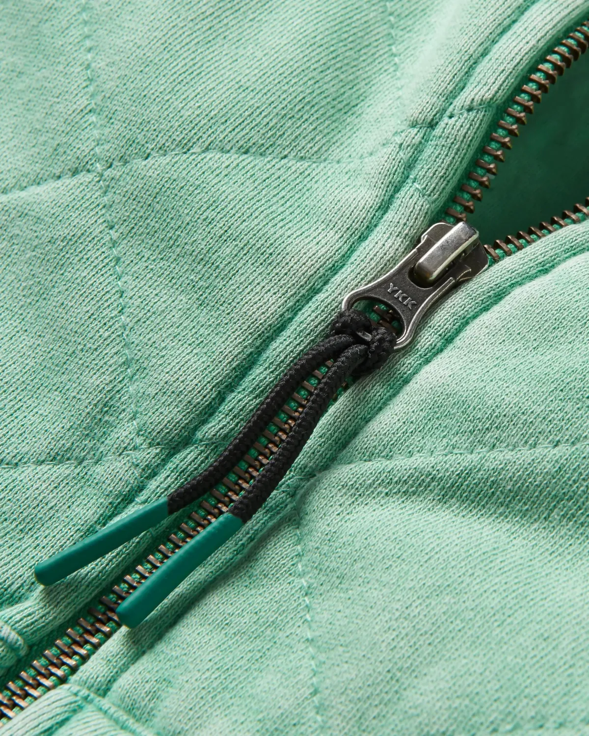 Hoodies & Sweatshirts|Passenger Clementine Quilted Full Zip - Green Spruce GreenSpruce