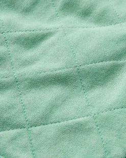Hoodies & Sweatshirts|Passenger Clementine Quilted Full Zip - Green Spruce GreenSpruce