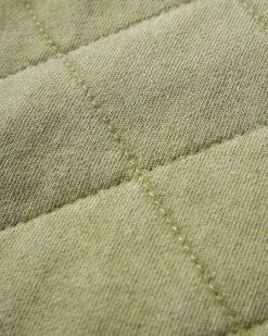 Hoodies & Sweatshirts|Passenger Clementine Recycled Quilted Vest - Khaki