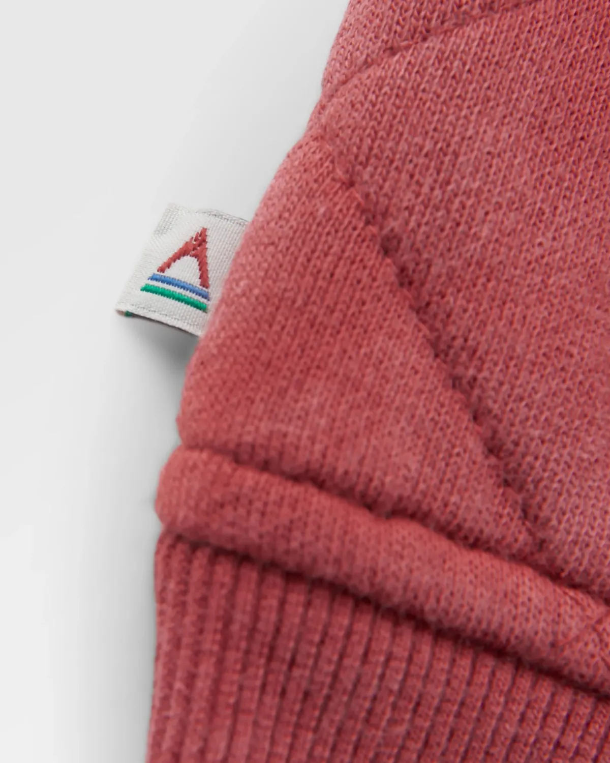 Hoodies & Sweatshirts|Passenger Clementine Recycled Quilted High Neck - Red Ochre RedOchre