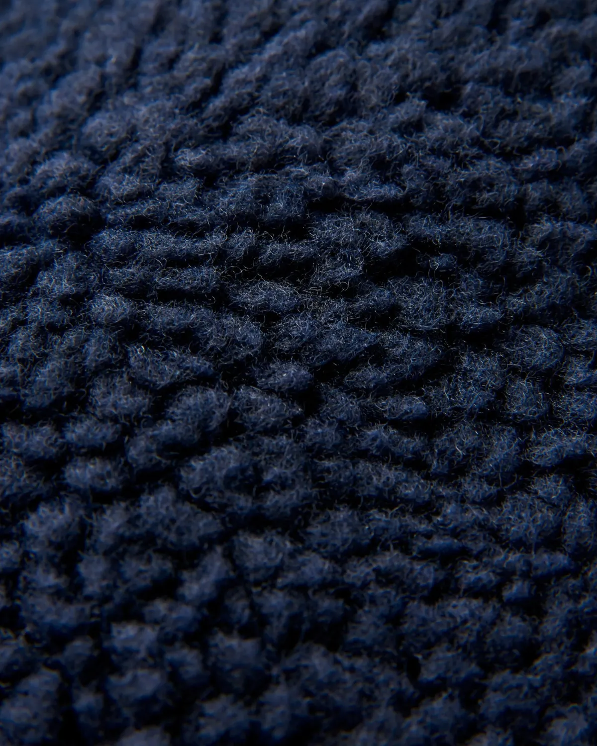 Fleece|Fleece|Passenger Clover Recycled Cotton-Lined Sherpa Fleece - Deep Navy DeepNavy