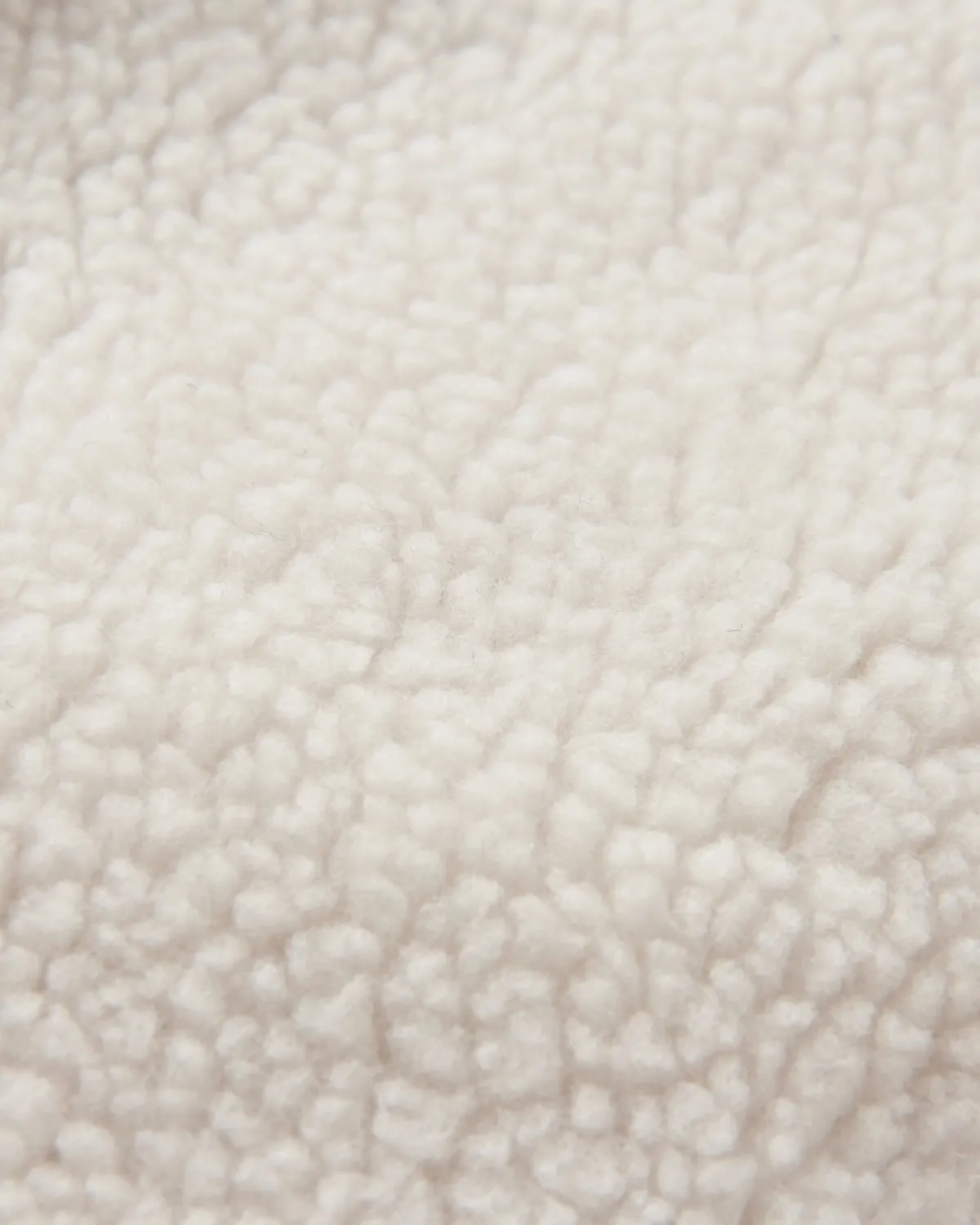 Fleece|Fleece|Passenger Clover Recycled Cotton-Lined Sherpa Fleece - Vintage White VintageWhite