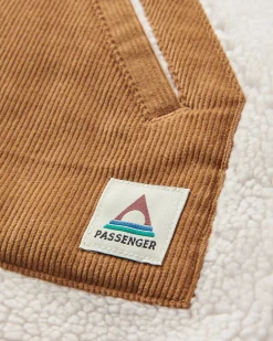 Fleece|Fleece|Passenger Clover Recycled Cotton-Lined Sherpa Fleece - Vintage White VintageWhite