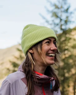 Beanies|Beanies|Passenger Compass Recycled Beanie - Lime Juice LimeJuice