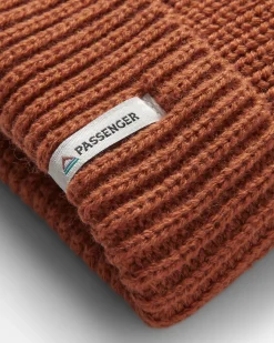 Beanies|Beanies|Passenger Compass Recycled Beanie - Baked Clay BakedClay