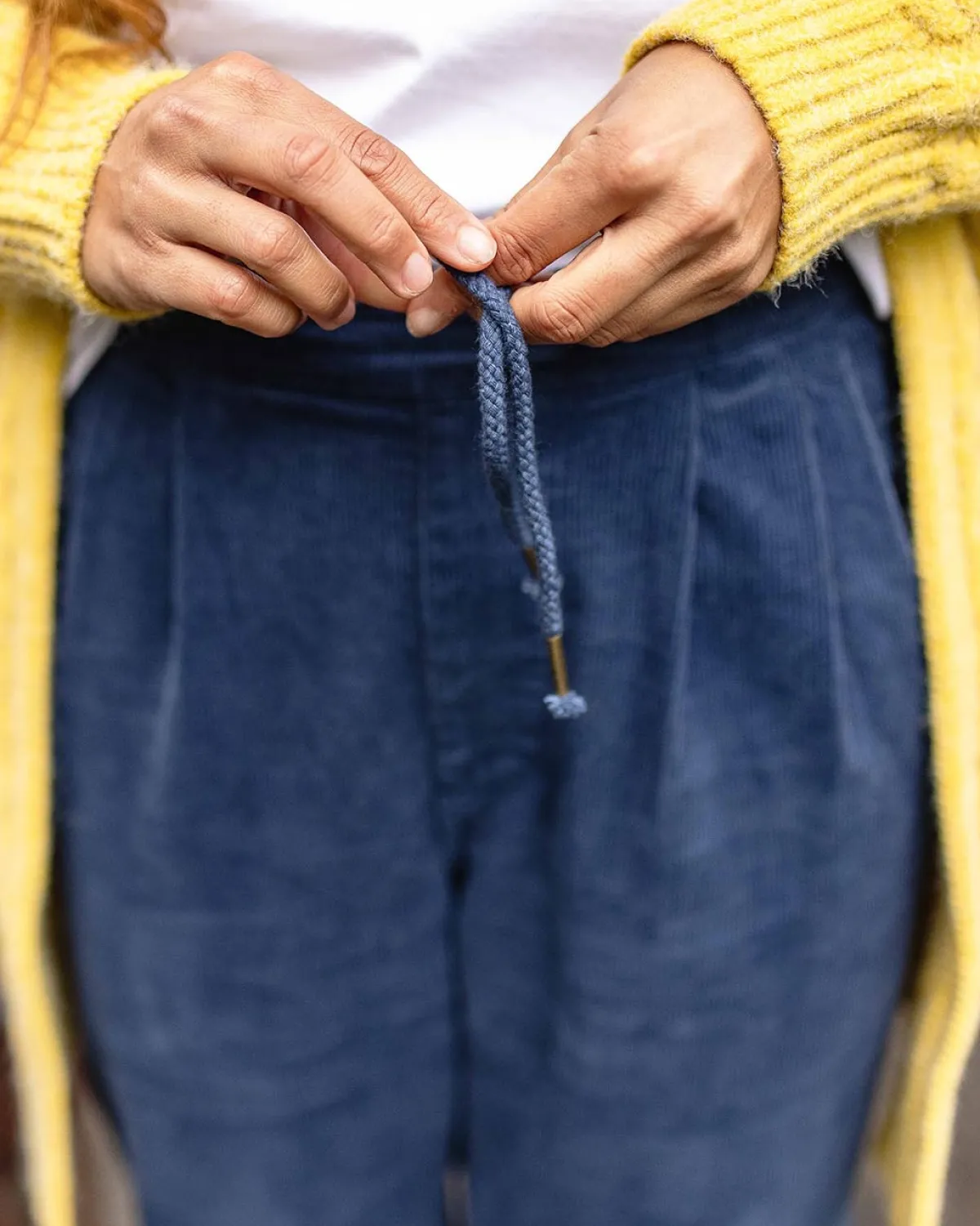 Pants|Overalls & Pants|Passenger Compass Recycled Corduroy Pant - Dark Denim DarkDenim