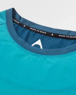 T-Shirts & Tank Tops|Passenger Cool Down Active T-shirt - Blue Pool BluePool