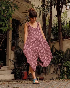 Jumpsuits & Playsuits|Pants|Passenger Copetín Jumpsuit - Tile Wine TileWine