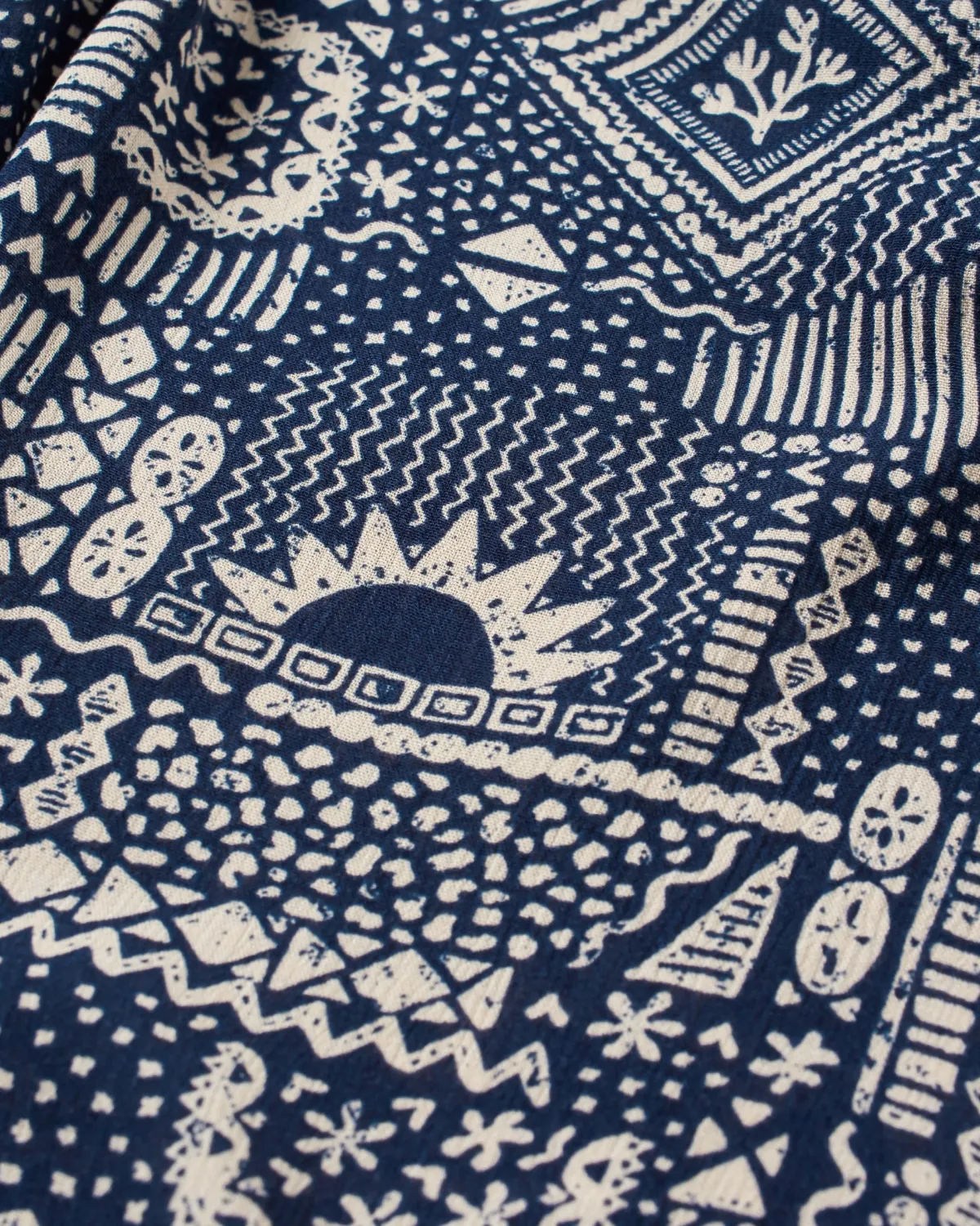 Pants|Dresses & Skirts|Passenger Copetín Jumpsuit - Vintage Patchwork Navy VintagePatchworkNavy