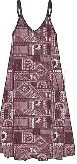 Pants|Dresses & Skirts|Passenger Copetín Jumpsuit - Vintage Patchwork Wine VintagePatchworkWine