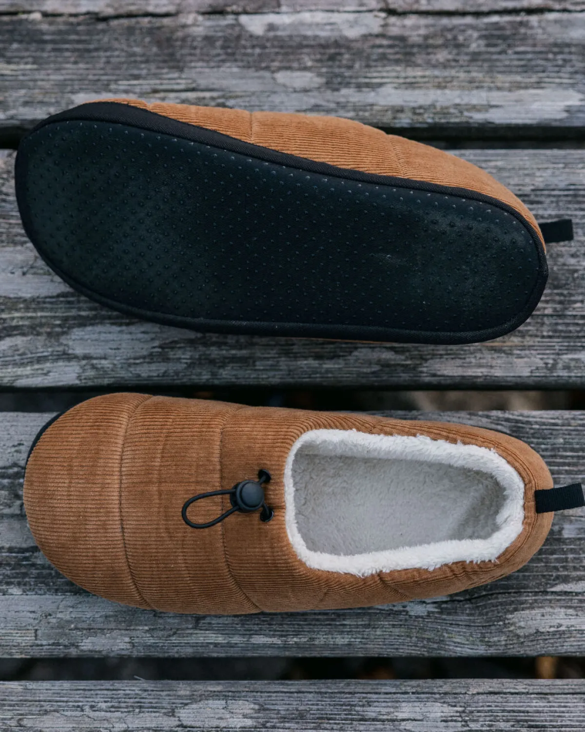 Footwear|Footwear|Passenger Corduroy Hut Slipper Recharge - Coconut