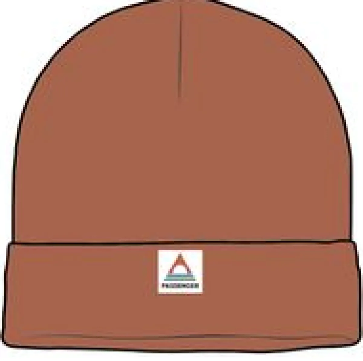 Beanies|Passenger Core Recycled Acrylic High-Top Beanie - Rust