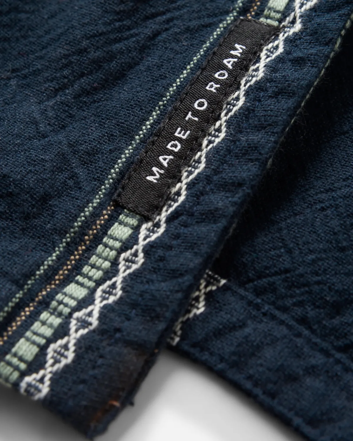 Shirts|Shirts|Passenger Cove Organic Cotton Short Sleeve Shirt - Deep Navy Jacquard Stripe DeepNavyJacquardStripe